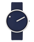 40 mm / Midnight Blue dial / Midnight Blue leather strap