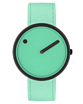 40 mm /Pacific Green urskive / Pacific Green resirkulert rem