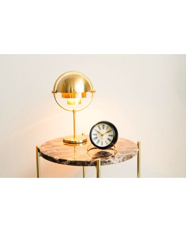 数量限定】ROMAN CLASSIC ALARM BLACK Limited - Arne Jacobsen