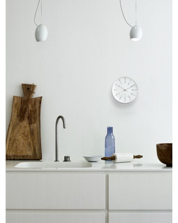 BANKERS 21 CM Wall Clocks - Arne Jacobsen Watches