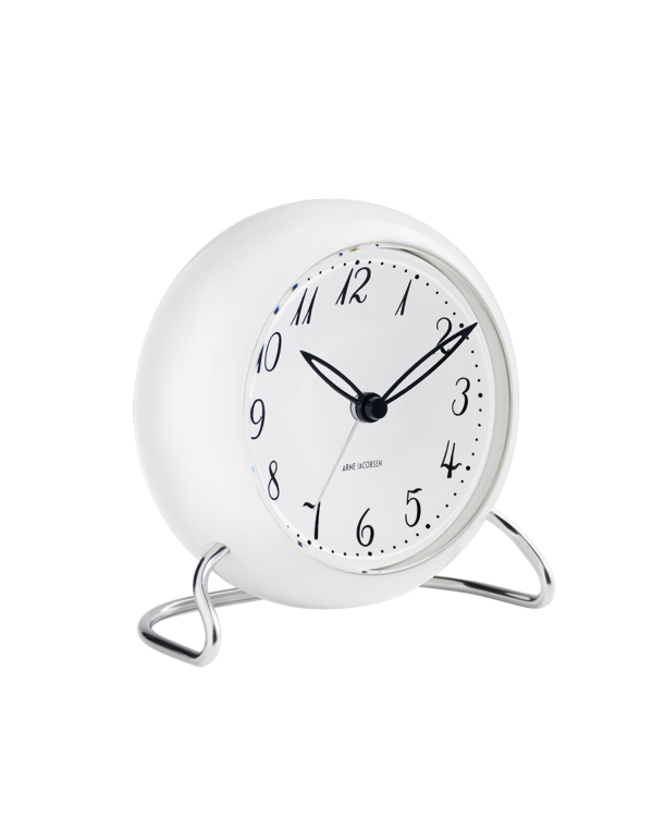 LK ALARM WHITE Table Clocks - Arne Jacobsen Watches