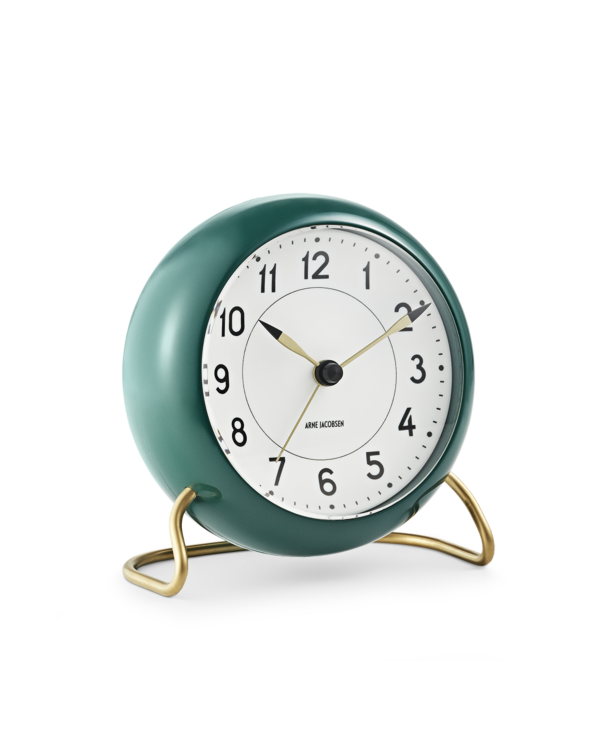 送料無料 内祝い STATION Arne - Clocks Table アラームレーシンググリーン Interior Clock