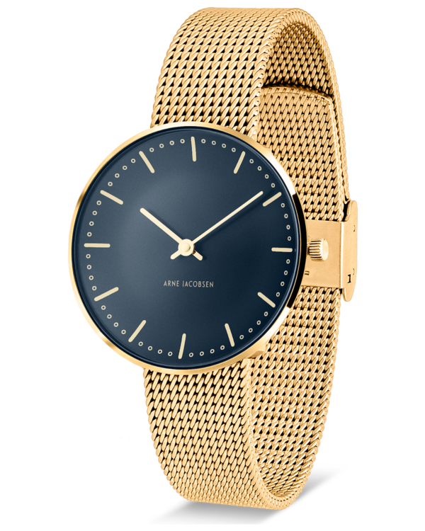 City gold wrist watch deals
