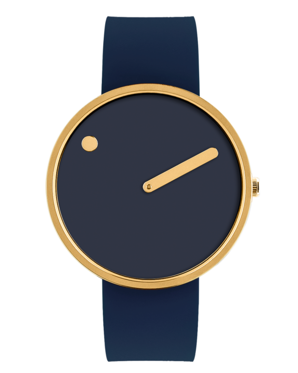 40 mm / Midnight Blue dial / Midnight Blue silicone strap