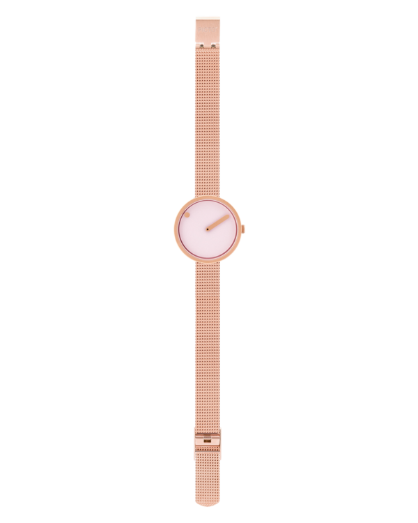 Rose gold mesh band watch best sale