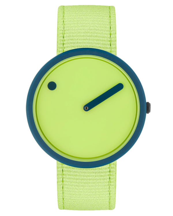 40 mm / Paradise Green dial / Paradise Green recycled strap